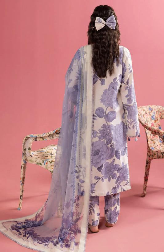 Sheen Prints By Alizeh 2024 - 01 PEARL MIST