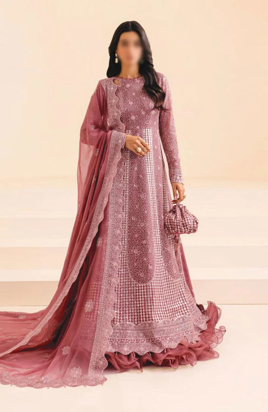 Farasha Lumiere Unstitched Festive Formals 2024 - 02 Garnet Grace