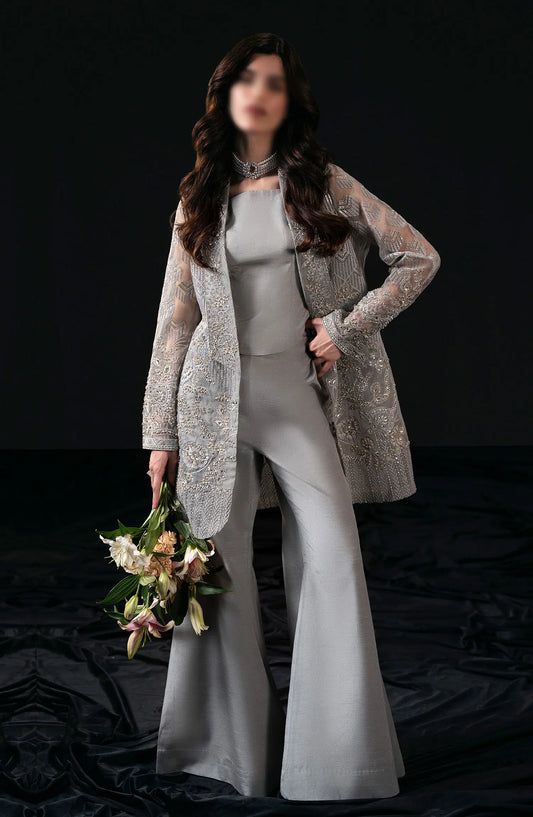 Charmeuse Haute Couture Luxury Pret Collection 2024 By Flossie - 02 MOONSTONE