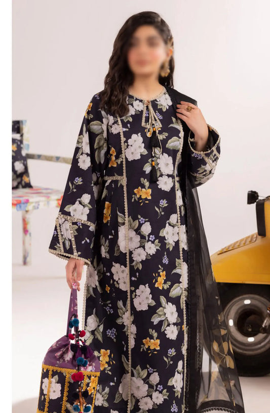 Sheen Prints By Alizeh 2024 - 02 FLORA