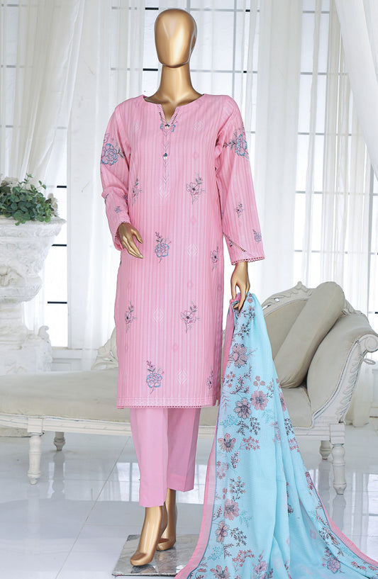 Ninokara by HZ Textile Printed Lawn Unstitched 3 Piece Suit - NP-1179 - HZ25NKP - Pink - Summer Collection