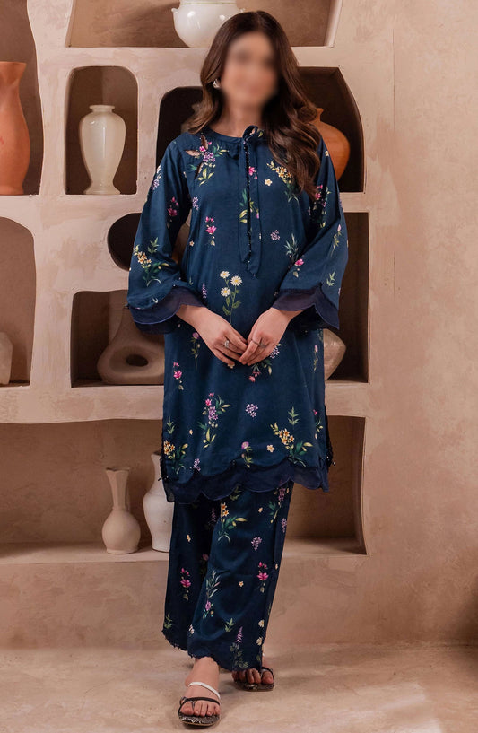 Amal 2 Pcs Pret Collection 2024 - 03 AZURA