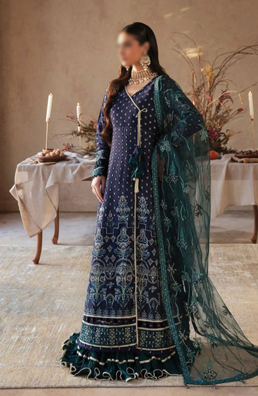 Xenia Formals Yesfir Unstiched Luxury Collection 2024 - 03 CHARGAH