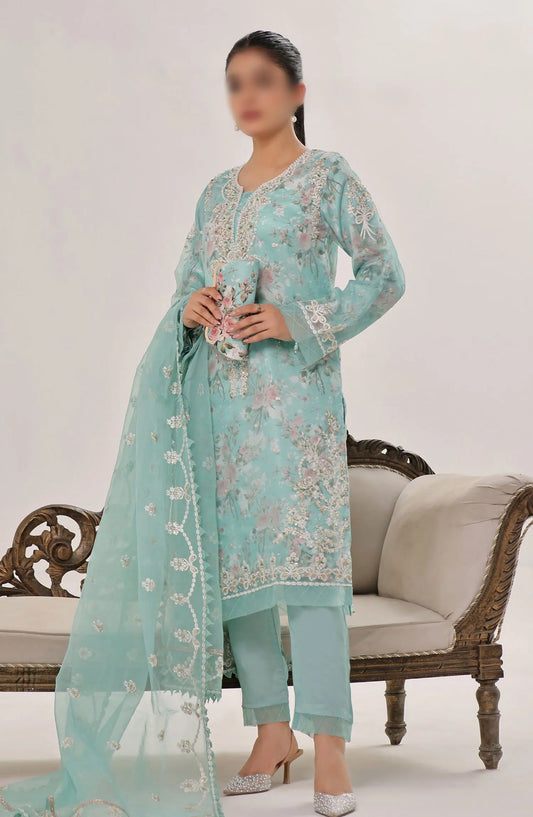 Guzel Formal Luxury Stitched 3 Piece Collection Vol-2 - 04-Ravishing prints