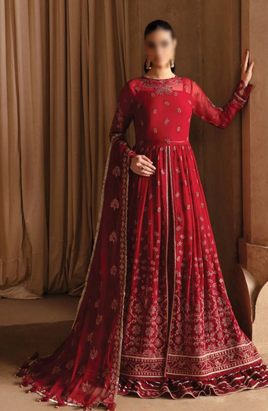 Xenia Formals Yesfir Unstiched Luxury Collection 2024 - 04 AARA