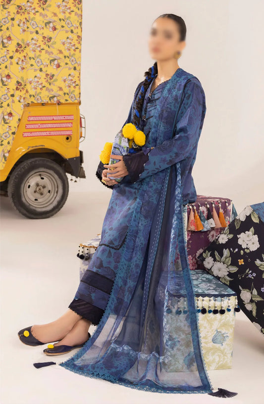 Sheen Prints By Alizeh 2024 - 04 MOONSTONE