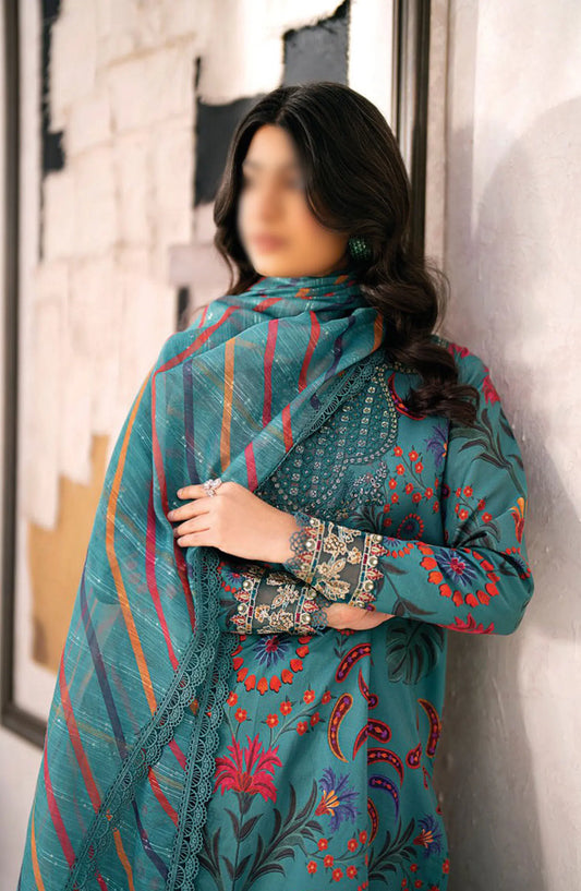Xenia Formals Summer Soiree Unstitched Lawn Collection 2024 - D 05 SORSU