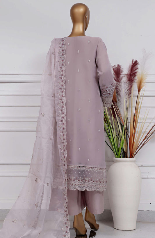 Mahpara by Sadabahar Embroidered Organza Stitched 3 Piece Suit - B-29 - SBD25MHPV15-N - Festive Collection