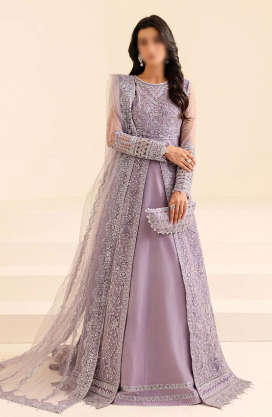 Farasha Lumiere Unstitched Festive Formals 2024 - 06 Fushcia Fantasy