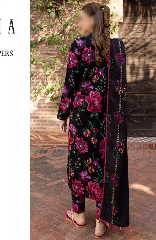 Farasha The Winter Whispers Unstitched Khaddar 2024 - 06 MABEL