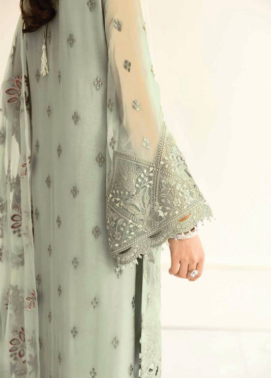 06 Pistachio Safeera Luxury Chiffon Collection Vol 12 2023
