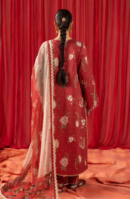 Sheen Prints By Alizeh 2024 - 06 RUSSET