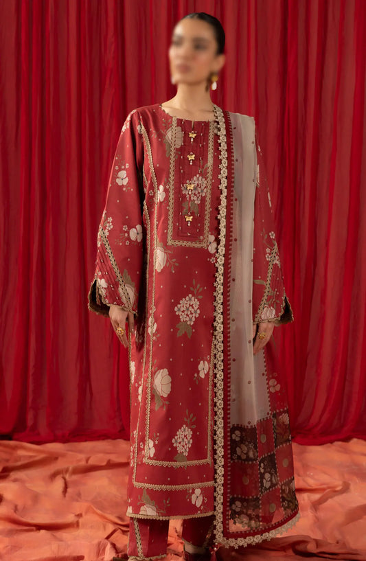 Sheen Prints By Alizeh 2024 - 06 RUSSET