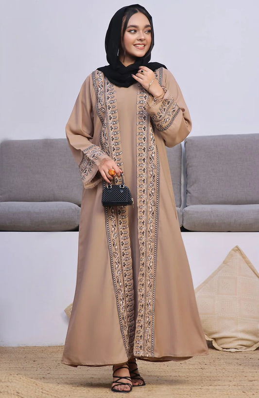 TGM25AB Women Casual Abaya Azra