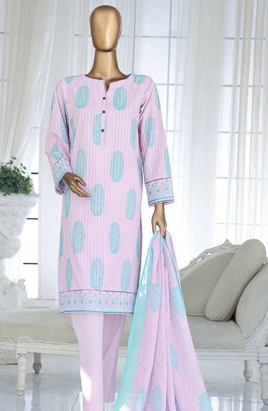 Ninokara by HZ Textile Printed Lawn Unstitched 3 Piece Suit - NP-1171 - HZ25NKP - Pink - Summer Collection