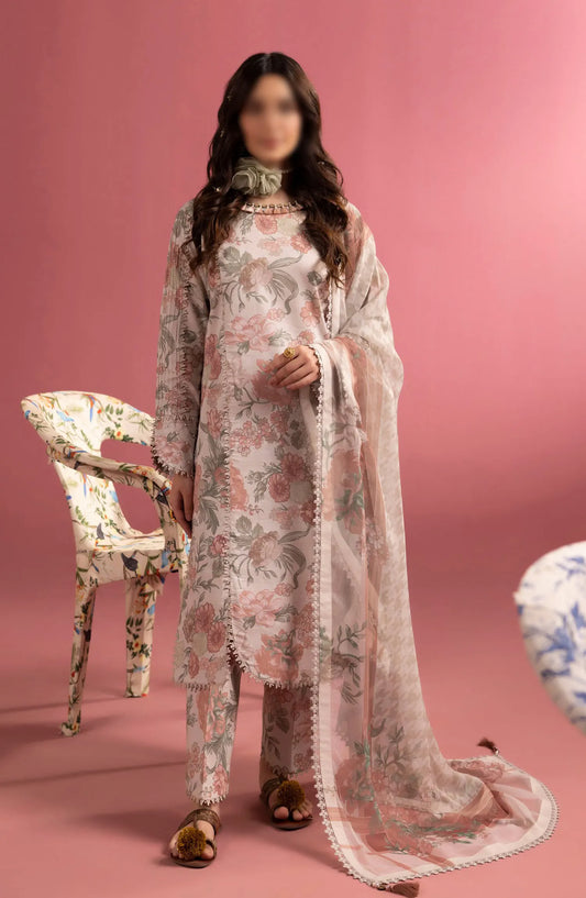 Sheen Prints By Alizeh 2024 - 08 SUNSET BLUSH