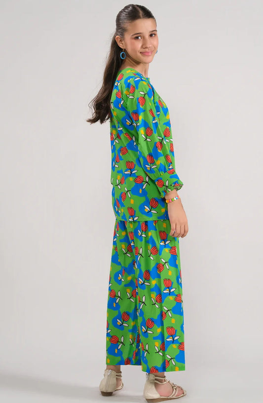 Emerald Bloom - Co-ord Set