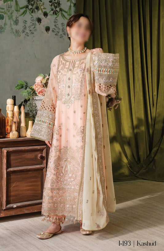 Naina Chiffon Collection By Imrozia - 1-193 Kashud