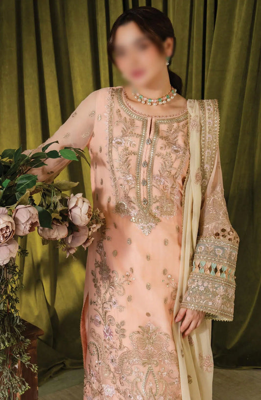 Naina Chiffon Collection By Imrozia - 1-193 Kashud