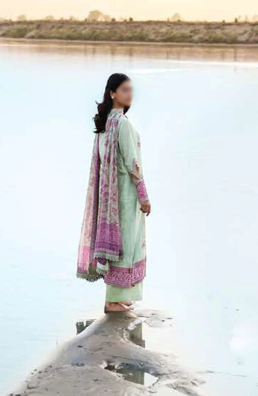 Maria B M Basics Unstitched Lawn Edition 2024 - Design 10 A