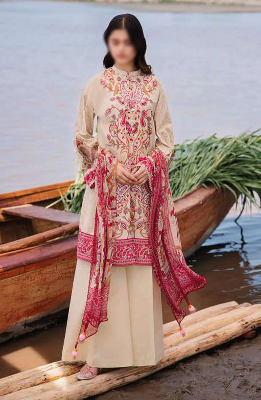 Maria B M Basics Unstitched Lawn Edition 2024 - Design 10 B