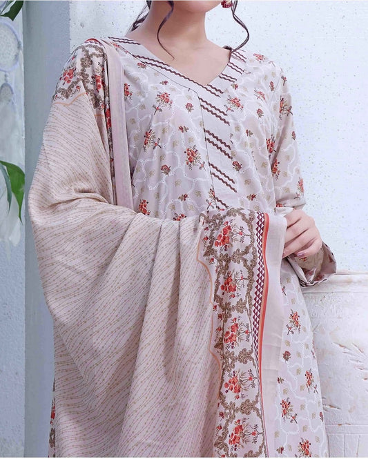 Wrinkle Free Print Collection Vol 14 By Amna Khadija 1078 D