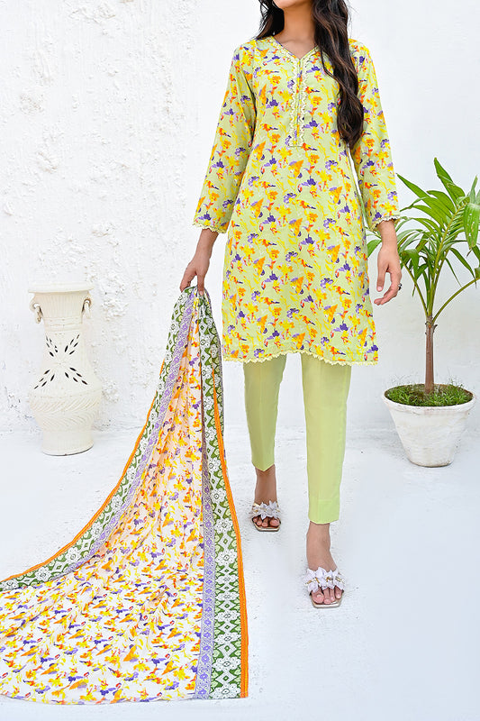Amna Khadija Wrinkle Free Print Collection Vol 18 - AKW - 1099 a