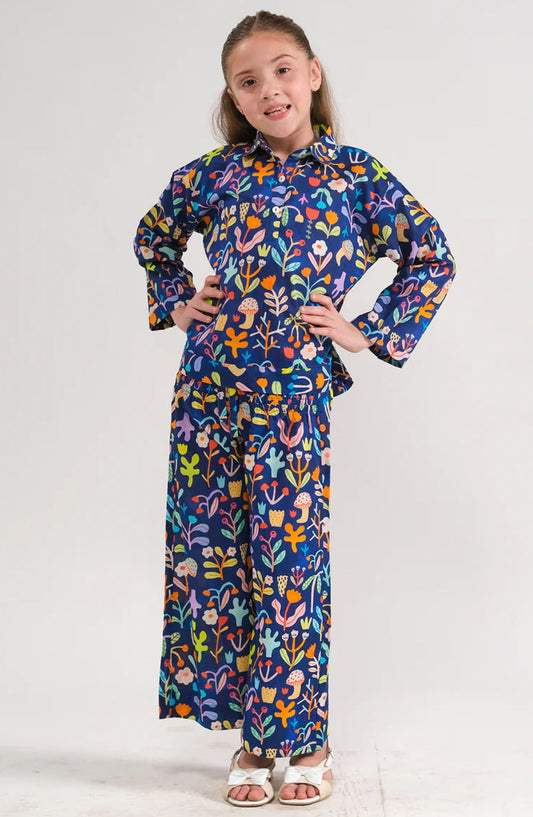 Floral Nocturne - Co-ord Set