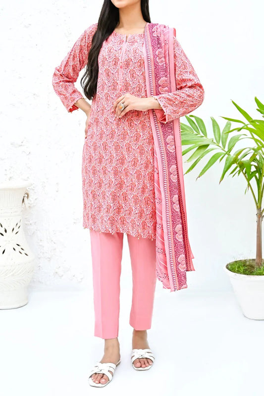 Amna Khadija Wrinkle Free Print Collection Vol 18 - AKW - 1101 d