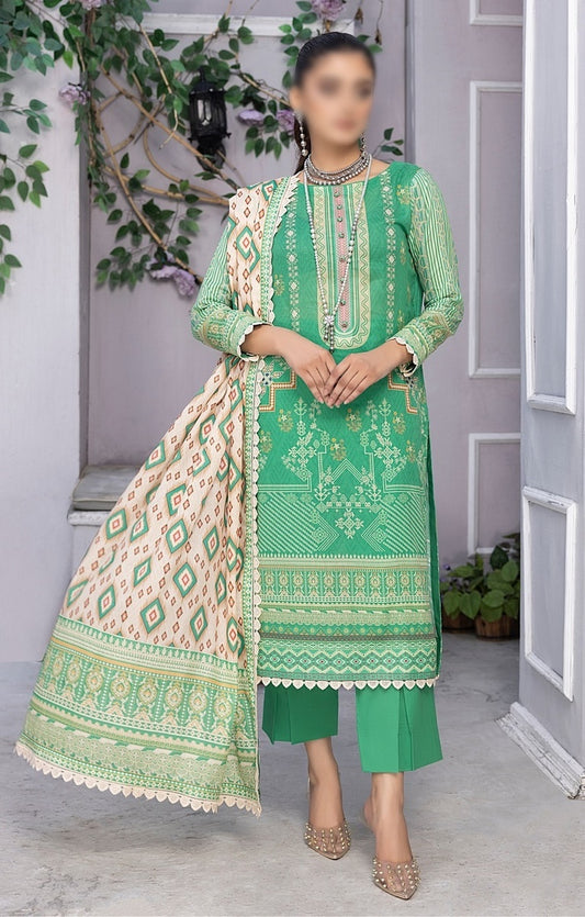 DESIGN 11 MONSOON - Digital Printed Lawn by ALZOHAIB