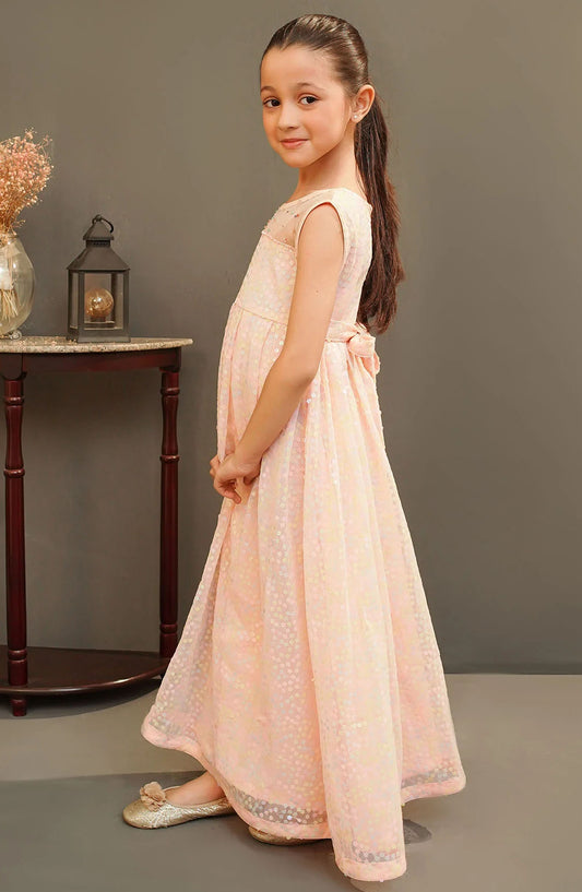 Sequence Net Dress - INCF-22 - OCH25TE - Cream - Casual Collection