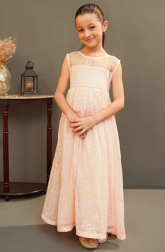 Sequence Net Dress - INCF-22 - OCH25TE - Cream - Casual Collection