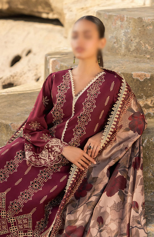 Zainab Chottani Chikankari Luxury Unstitched Collection 2024 - 1 B Aysel
