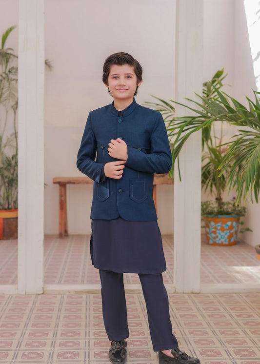 Blue Prince Coat Suit -AP 003