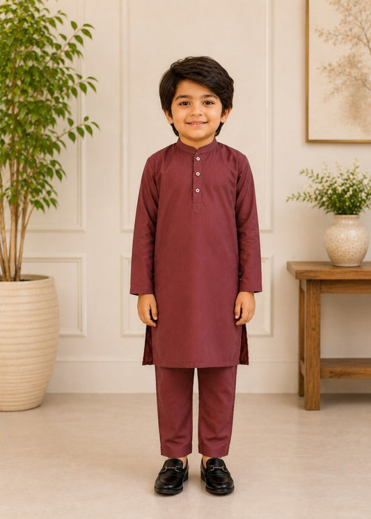 Cherry Kurta Trouser-AH 046