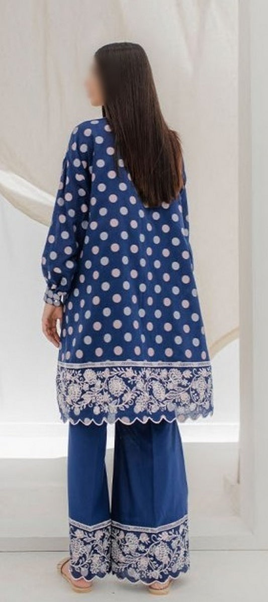 20672 Zellbury Unstitched Lawn Collection 2 Pc