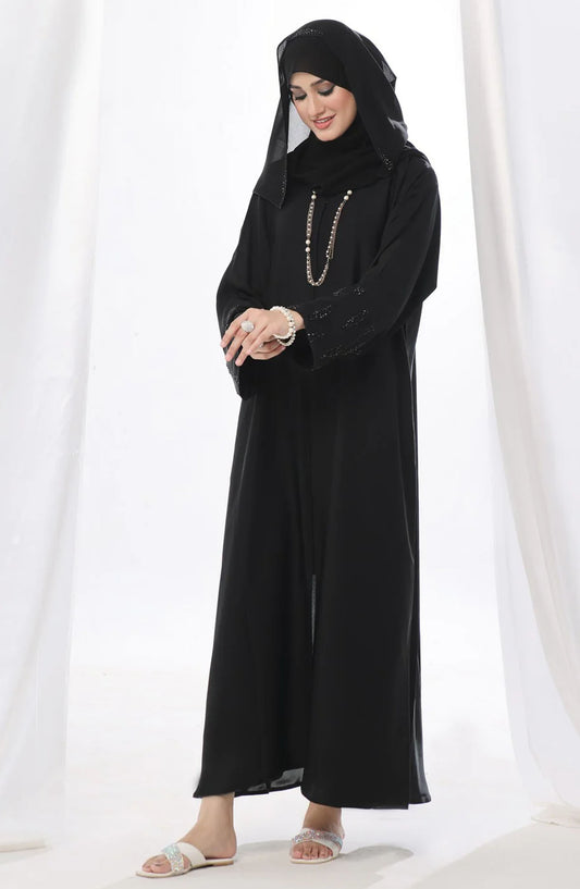 TGM25AB Women Casual Abaya Karima