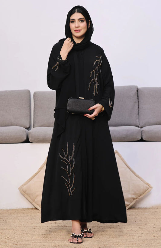 TGM25AB Women Casual Abaya Lutfia