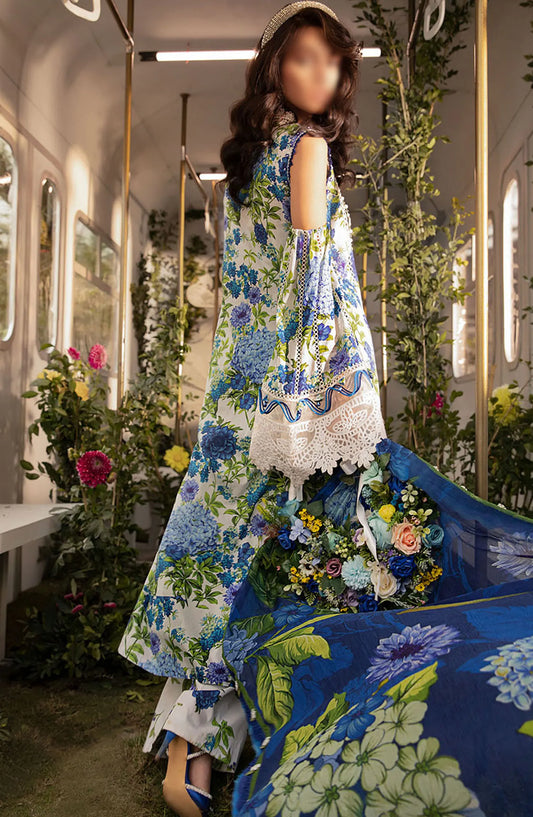 Maria B Unstitched M.Prints Spring Summer Edit 2024 - D 02 B