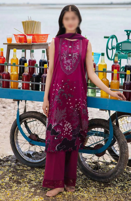 Maria B M Basics Unstitched Lawn Edition 2024 - Design 03 B