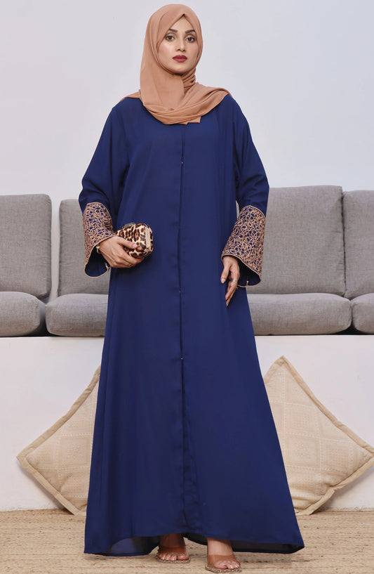 TGM25AB Women Casual Abaya Nimrat