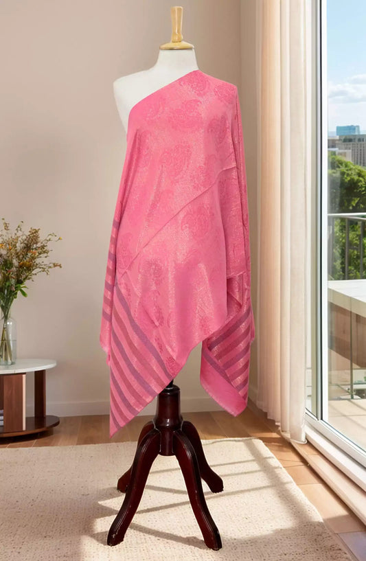 Stoluxe Premium Zari Silk Stole Vol 11 - 4144450 B