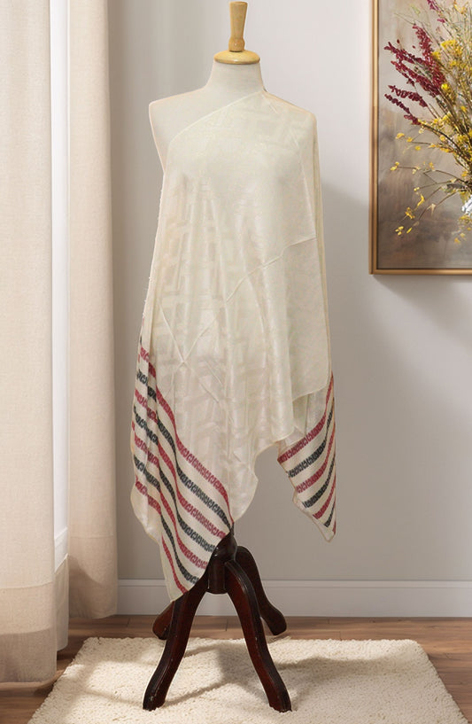 Stoluxe Premium Zari Silk Stole Vol 15 - 4144450 E