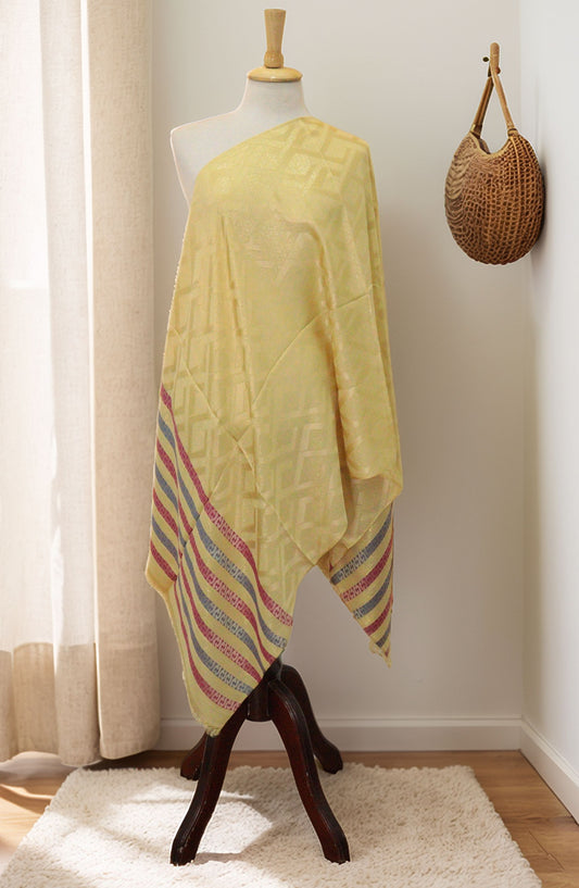 Stoluxe Premium Zari Silk Stole Vol 15 - 4144450 I