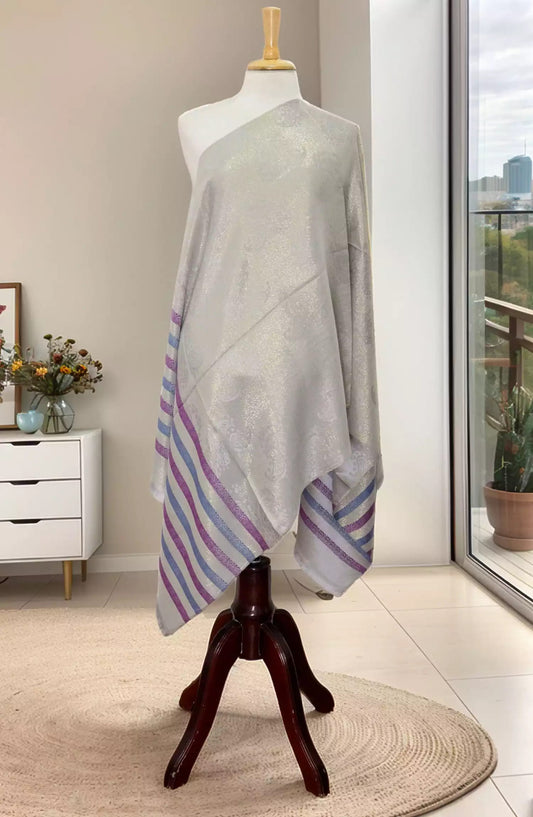 Stoluxe Premium Zari Silk Stole Vol 11 - 4144450 I