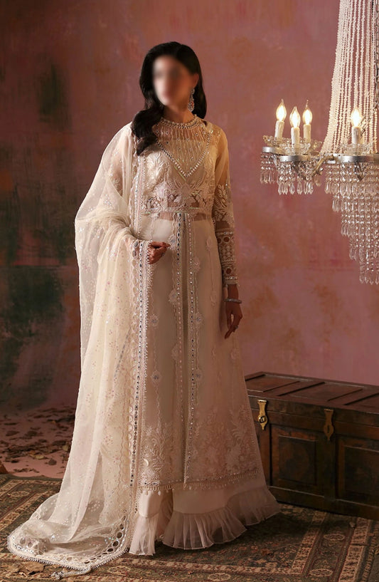 Tara Festive Unstitched By Sardinia - 503 Dove