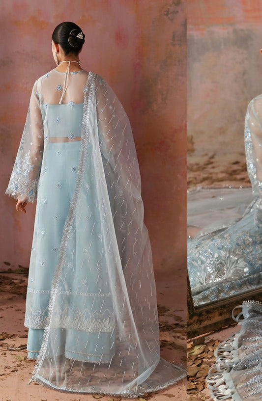 Tara Festive Unstitched By Sardinia - 505 Azure