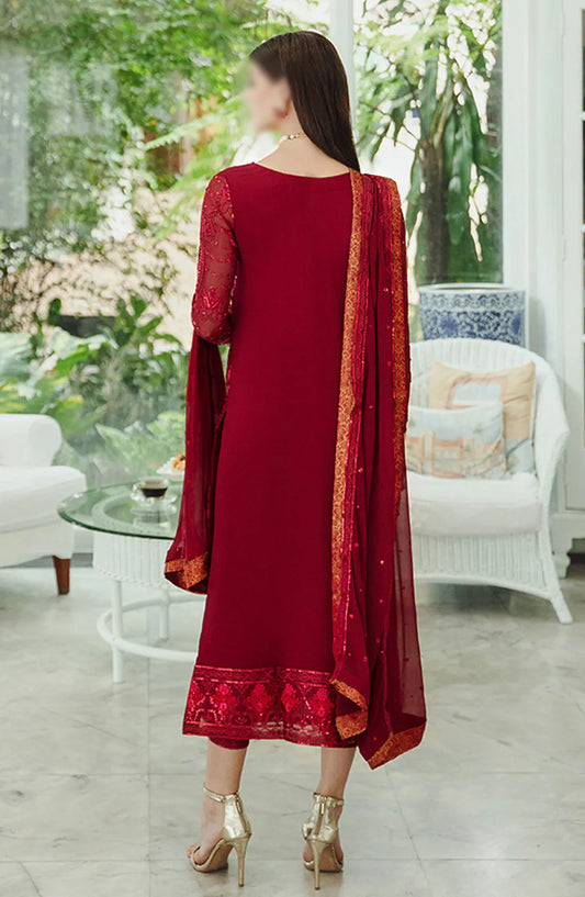 Ariyas Luxury Formal Collection By Freesia - 506 - Crimson - Shadi