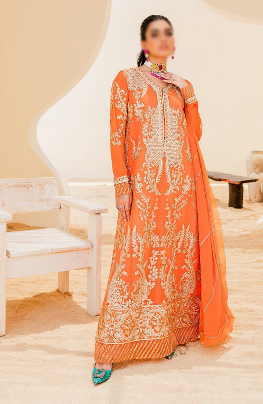 Mashq Sejal Luxury Chiffon Collection 2023 - 506 ORIOLE