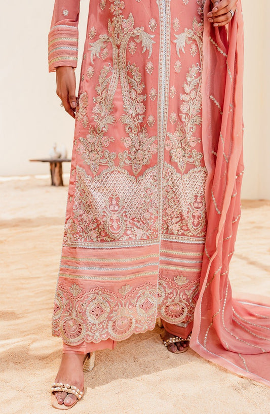 Mashq Sejal Luxury Chiffon Collection 2023 - 509 BLUSH